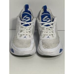 Jordan Luka 1 White Sport Blue Basketball Shoes Mens Sz 13 DQ7689-114